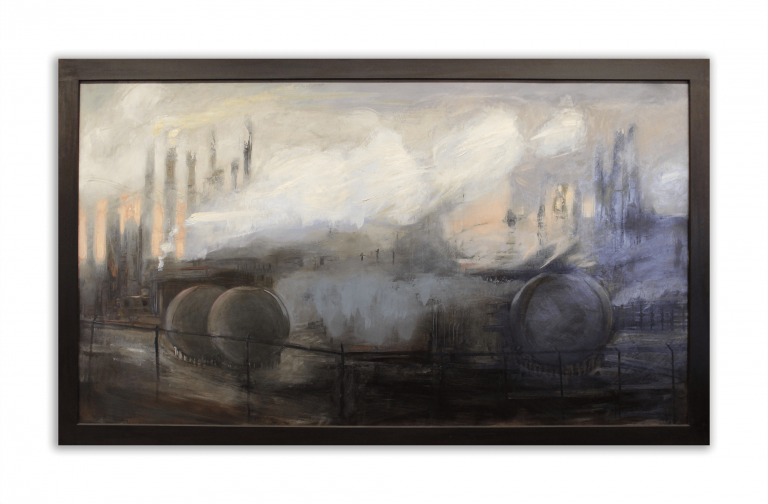 Winter Sky, Oregon, Ohio full View