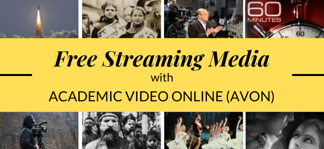 Free Streaming with Academic Video Online