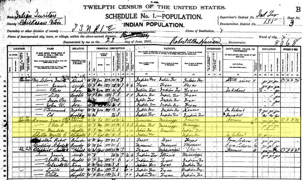 Census of the US - Indian Population