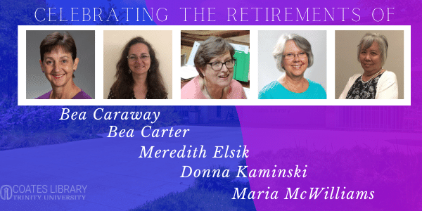 Celebrating the retirements of the library faculty and staff