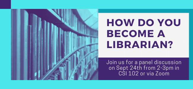 How do you become a librarian panel discussion
