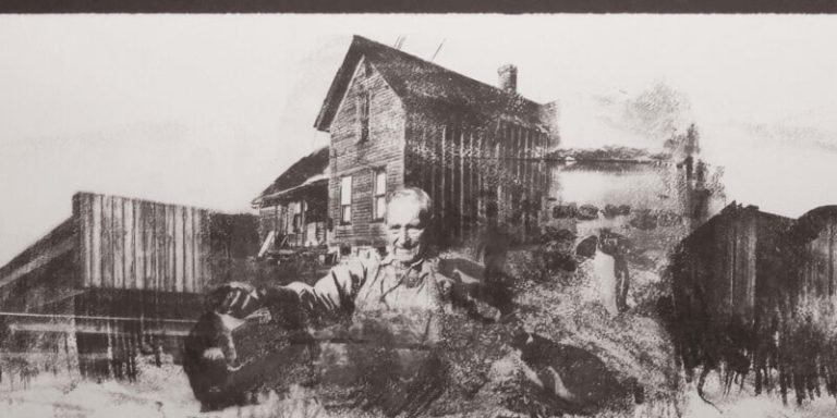 The Builder, Xerox transfer onto paper