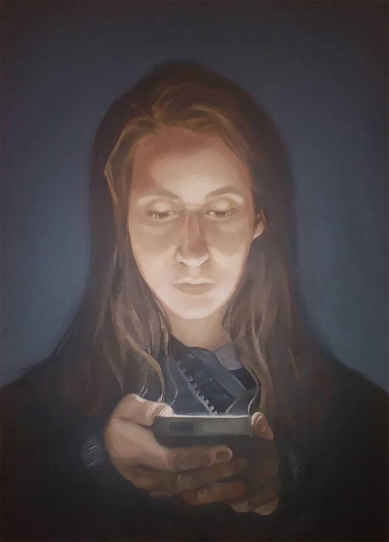 See Sister, Oil on Canvas