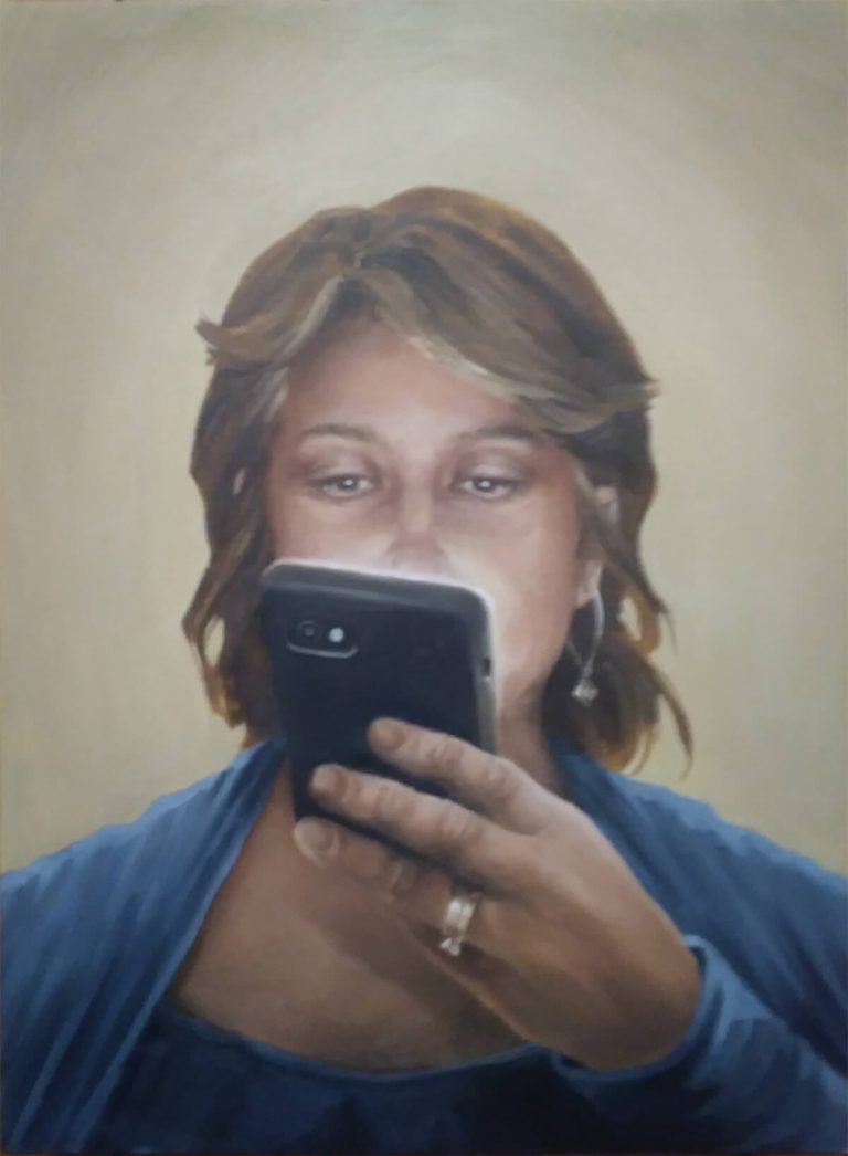 Like Mother, Oil on Canvas