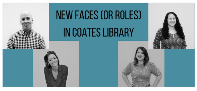 new faces and roles in the library