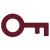 Maroon Key Icon