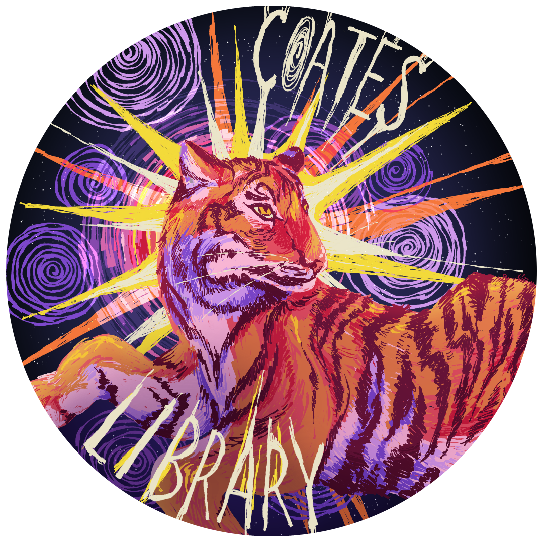 2025 Coates Library Sticker by Arlo Castilan